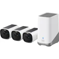 Eufy eufyCam E40 turvakamera + HomeBase 2 (3 kpl)