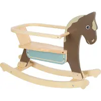 Small Foot - Rocking Horse with Seat Brown