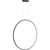 Milagro Led riippuvalaisin Saturno , Musta, Olohuone/ruokailutila, Alumiini, Moderni