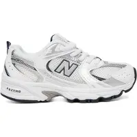 New Balance 530 Kids Bungee Lace - White - 28