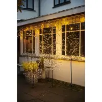 Alex, Light decoration chain, Brown, 30 lamp(s), LED, Battery, AA