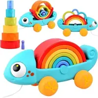 Hola sateenkaarikameleontti montessori-palapeli 18m+ ZA4532