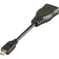 Deltaco High Speed with Ethernet Micro-HDMI uros - HDMI naaras sovitin
