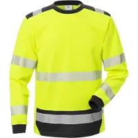 Fristads High vis t-paita lk 3 7724 THV Huomiokeltainen/Musta 2XL
