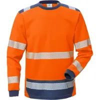 Fristads High vis t-paita lk 3 7724 THV Huomio-oranssi/Laivastonsininen 3XL