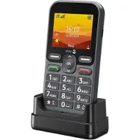 Doro Leva L10, Perusmalli, Yksittäinen SIM, 6,1 cm (2.4"), 2 MP, 1150 mAh, Musta