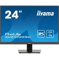 Iiyama ProLite XU2495WSU-B7, 61 cm (24"), 1920 x 1200 pikseliä, WUXGA, LED, 4 ms, musta