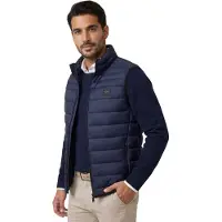 BOSS for man. 50549243 Waistcoat Odeno2 navy (54), Casual, Polyester
