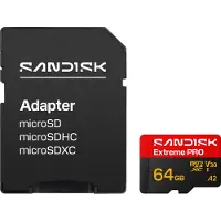 SanDisk Extreme PRO microSDXC 64GB UHS-I (SDSQXCU-064G-GS6MA)