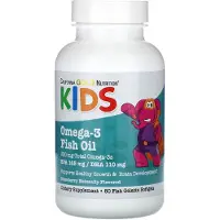 California Gold Nutrition , Lasten Omega-3 Kalakasvainöljy, Luonnollinen Straberi, 60 Kalakasvainöljy pehmolevytabletteja