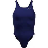 Nike SWIM Hydrastrong Solid Fastback One Piece - Navy - 30