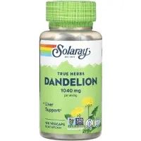 Solaray , True Herbs, Dandelion, 520 mg, 100 VegCaps