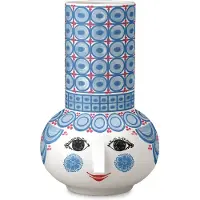 Bjørn Wiinblad Olga kynttilänjalka 14 cm, vaaleansininen