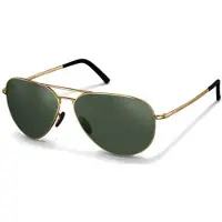 Porsche Design Aurinkolasit - - P8508 - Kulta-metalli - Lentäjä 60 mm - Sangan pituus 140 mm