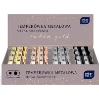 Interdruk Kaksinkertainen teroitin Satin Gold (24kpl)