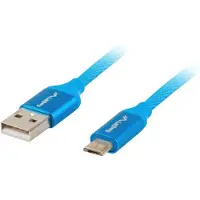 Lanberg Kaapeli Micro Usb Lanberg Ca-usbm-20cu-0010-bl 1 M