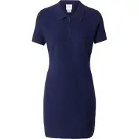 Calvin Klein Jeans Mekko 'Snowy Youthful' tummansininen