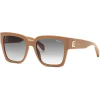 Chopard SCH406 55/19/140 Nocciola kiiltävä Acetat Naisten Aurinkolasit SCH406