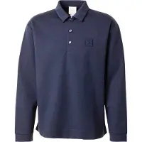 Calvin Klein Ls Stretch Wool Blend Interlock - Navy - S