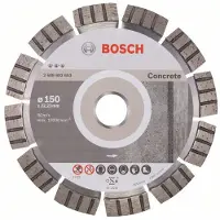 Bosch Timanttikatkaisulaikka BEST FOR CONCRETE; 150 mm; 22,23 mm