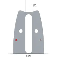 Oregon Laippa 423RNDD025; 42''; 107 cm; 3/8''; 135; 1,6 mm