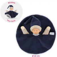 Corolle Tidoudou - Navy Blue Cuddle Cloth 17cm