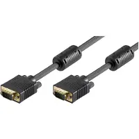 Microconnect VGA-kaapeli, 3 m, musta