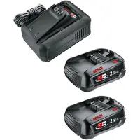 Gardena Tarvikesarja 970794701; 18 V; 2x2,5 Ah akku