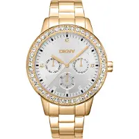 DKNY Parsons Multi Glitz 40 Mm Naisten Kello