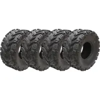 Parnells 22x10.00-9 ATV Quad Renkaat 6ply Wanda P3128 Road Legal Takaosat 255/65-9 (4 kpl sarja)