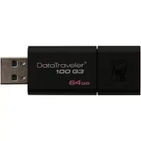 Kingston DataTraveler 100 G3 - 64GB - 64GB - USB-tikku