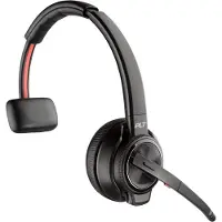 Poly Savi 8210 UC -langaton monokuuloke + tukiasema, musta