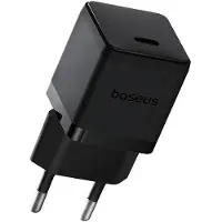 Baseus Travel Charger Palm Series Type-C, PD 3.0, QC 3.0, 30W, Black EU (P10111605113-00)