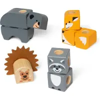 Melissa & Doug Blockables Rakennussarja Metsän Eläimet 16 Osaa