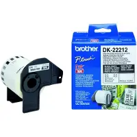 Brother dk22212 white film tape 62mm