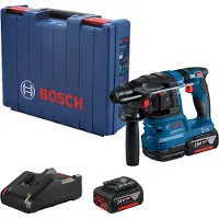 Bosch Poravasara GBH 185-LI; 18 V; 1,9 J; SDS-plus; 2x4,0 Ah akku