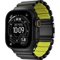 Nomad Watch 44/45/4649mm Stratos Band Black Titanium - Volt FKM