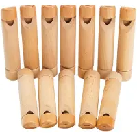 Colorations Decorate your own Wooden Sliding Whistle 12pcs