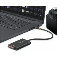 StarTech.com 3.2 Gen2 USB-C CFexpress 2.0 Type B -muistikortinlukija, musta