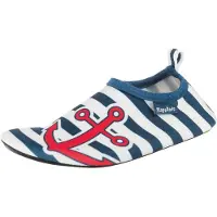 Playshoes Rantakengät sininen / punainen / valkoinen