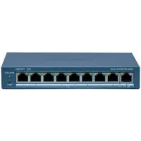 Hikvision DS-3E1309P-EI(B) 8-porttinen älykäs POE Fast Ethernet -kytkin (DS-3E1309P-EI(B))