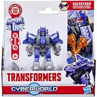 Hasbro Cyberworld Galvatron Armoured Cyber Changers 10 cm