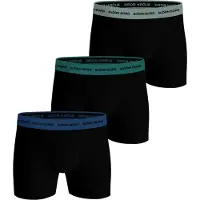 Björn Borg Cotton Stretch Boxer 3P - Black - M