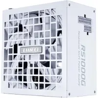 Lian Li 1000W RS1000G, 80 PLUS Gold virtalähde + RS HUB, PCIe 5.1, ATX 3.1, valkoinen