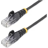 StarTech.com 25cm Black Slim CAT6 Cable (N6PAT25CMBKS)