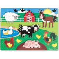 Melissa & Doug Nuppipalapeli Maatilan Eläimet 8