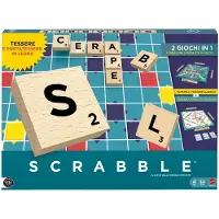 Mattel Games Scrabble Board Game Word - Multi/patterned - ONE SIZE
