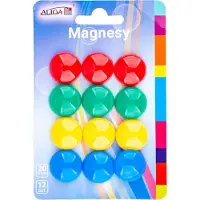 ALIGA Magneetit 2cm, 12 kpl. pussissa, Mg-6059