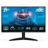 AOC Monitori Q27B36X 27" Quad HD 144Hz IPS 0 5ms HDR10 AdaptiveSync