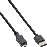 InLine HDMI Micro - HDMI cable 1.8m black (17502D)
